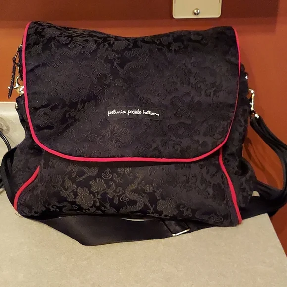 Petunia Pickle Bottom Black and Red Backpack Petunia Pickle Bottom | Accessories | Petunia Pickle Bottom  main image 4